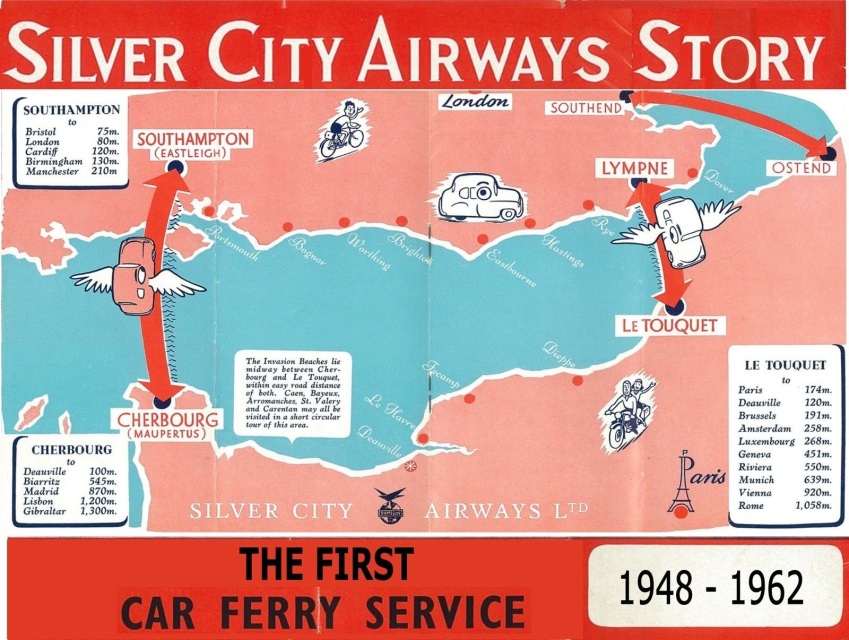 EXPANDED & DIED HOW THE 1st CROSS-CHANNEL SERVICE WAS BORN SILVER CITY AIRWAYS 