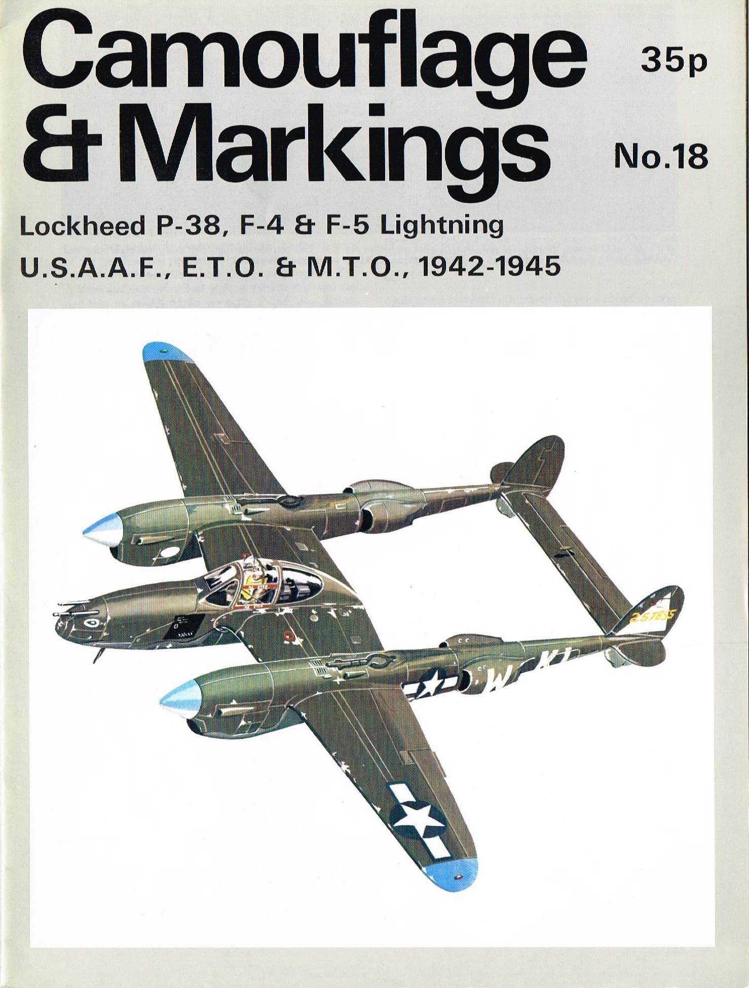 Lockheed P-38F Lightning – 41-7644 - Wings Tracks Guns